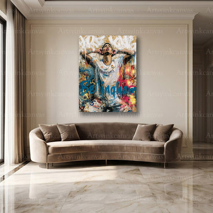 Jude Bellingham Real Madrid wall decor