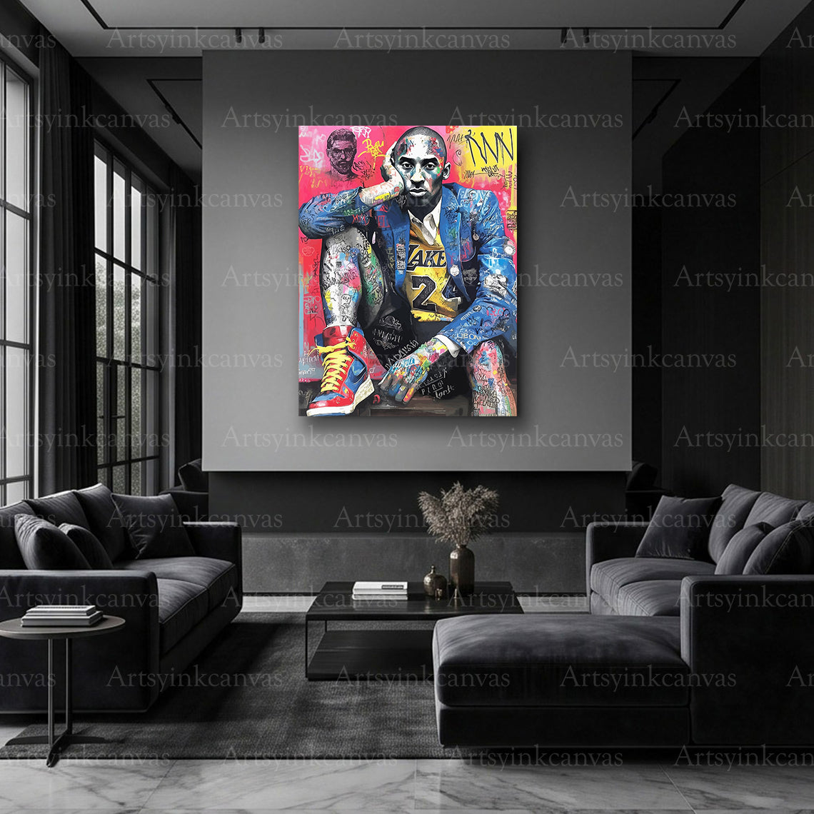 Kobe Bryant Mamba Mentality sports artwork