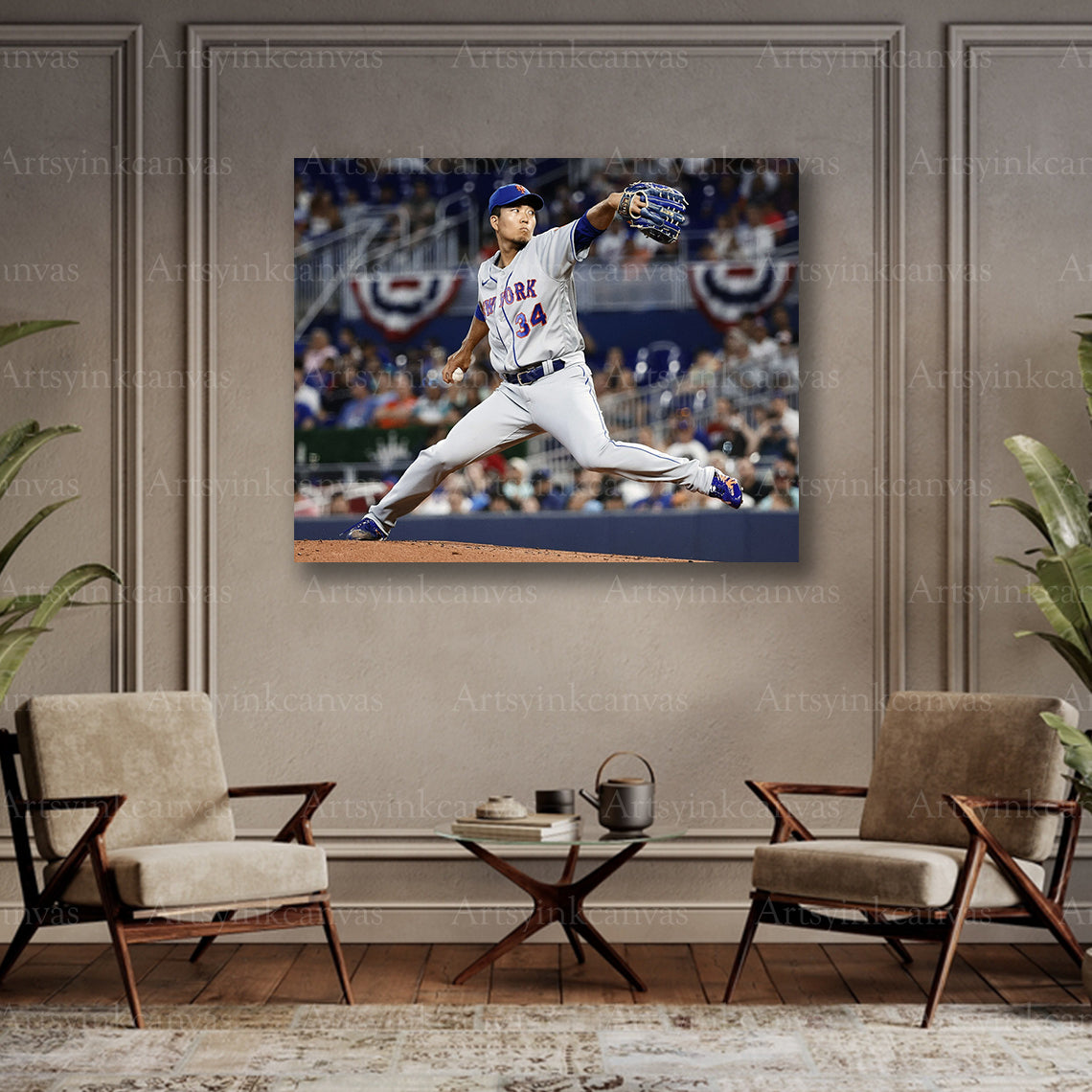 Kodai Senga pitcher collector canvas