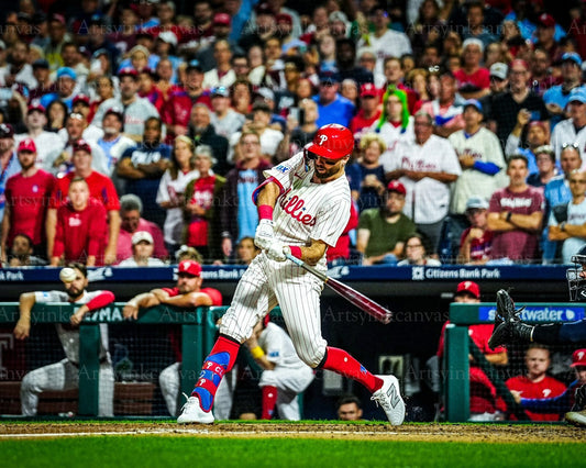 Kody Clemens walk-off hit canvas wall art