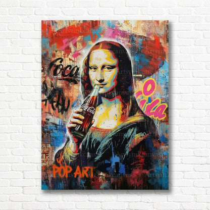 La Gioconda modern canvas print