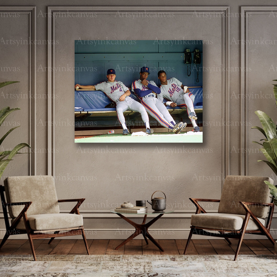 New York Mets icons collector canvas