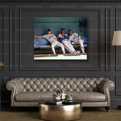 Premium Mets legends canvas art