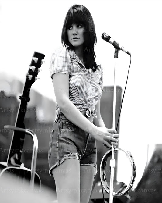 Linda Ronstadt Iconic Singer canvas wall art