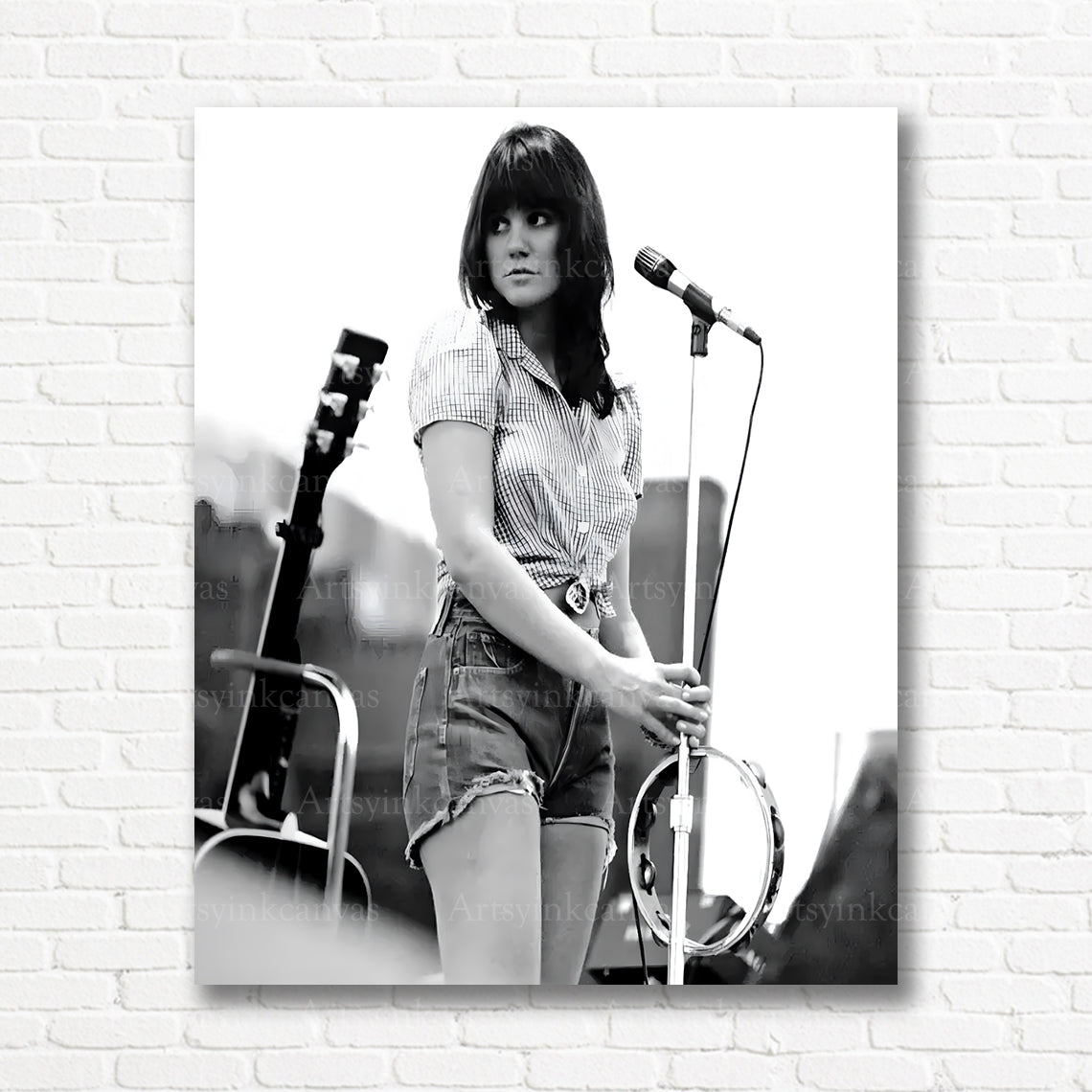 Linda Ronstadt legendary singer canvas print