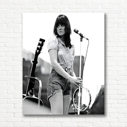 Linda Ronstadt legendary singer canvas print