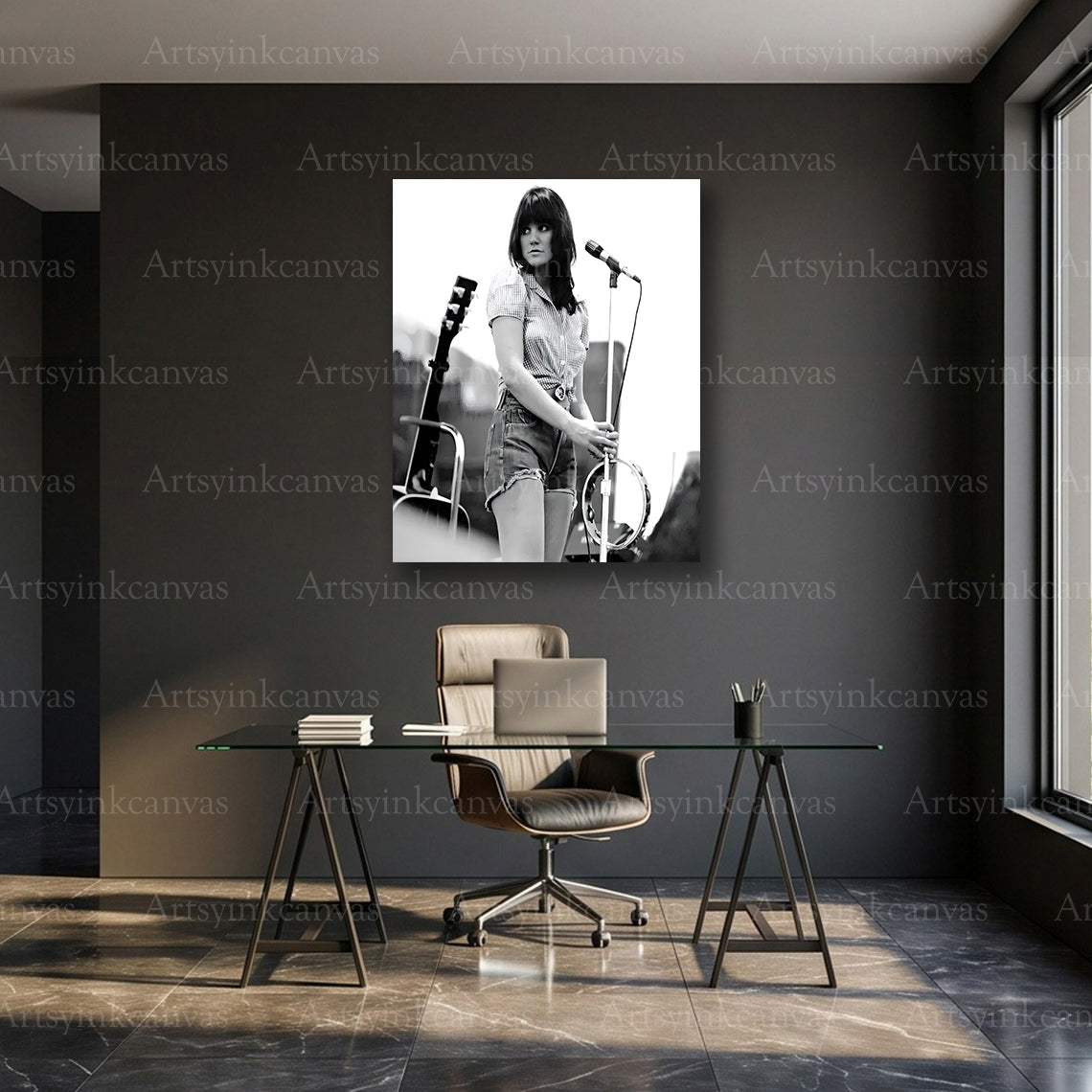 Linda Ronstadt classic music wall decor