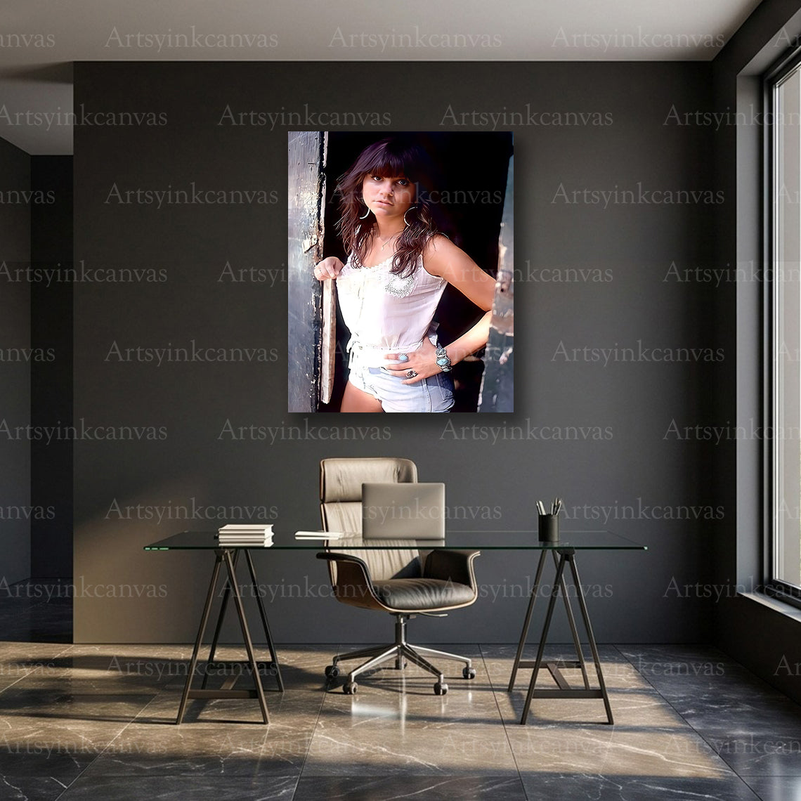 Linda Ronstadt singer wall decor