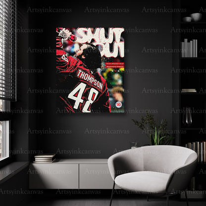 Washington Capitals goalie milestone wall decor