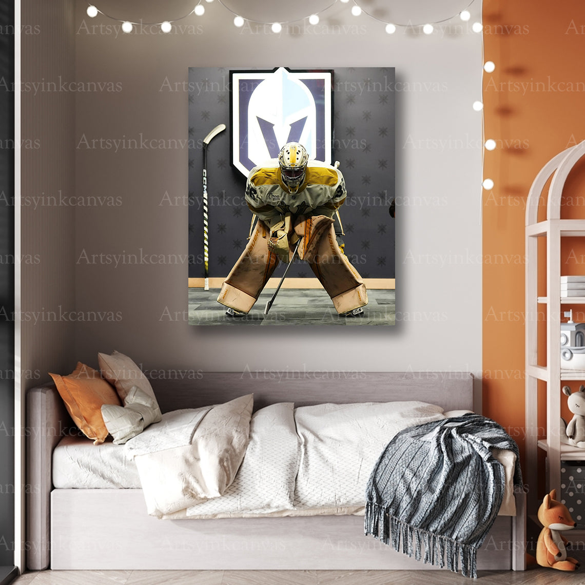 Premium Logan Thompson pregame canvas print