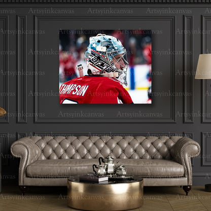 Premium Logan Thompson portrait canvas print