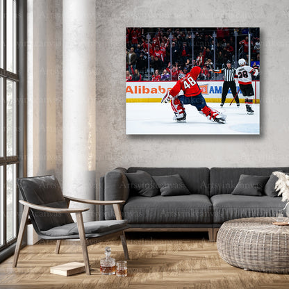 Washington Capitals victory celebration wall decor