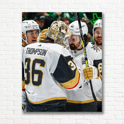 Vegas Golden Knights playoff canvas print