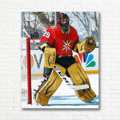 Marc-Andre Fleury Vegas Golden Knights Lake Tahoe canvas print