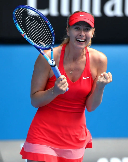 Maria Sharapova elite baseline power canvas wall art