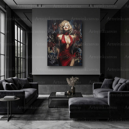 Marilyn Monroe urban style artwork