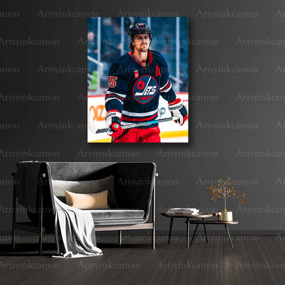 Winnipeg Jets collector canvas art