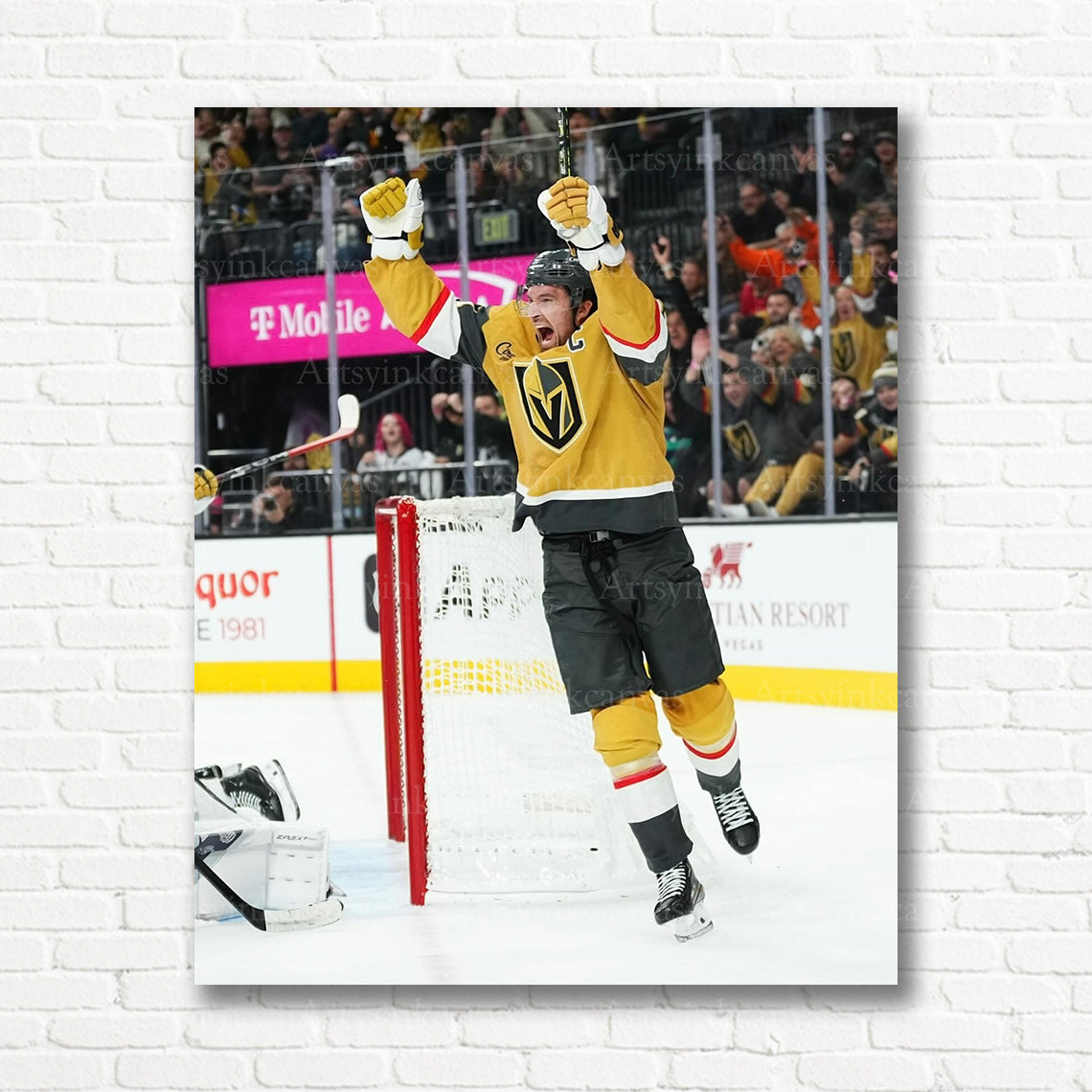Premium Mark Stone Vegas Golden Knights canvas print