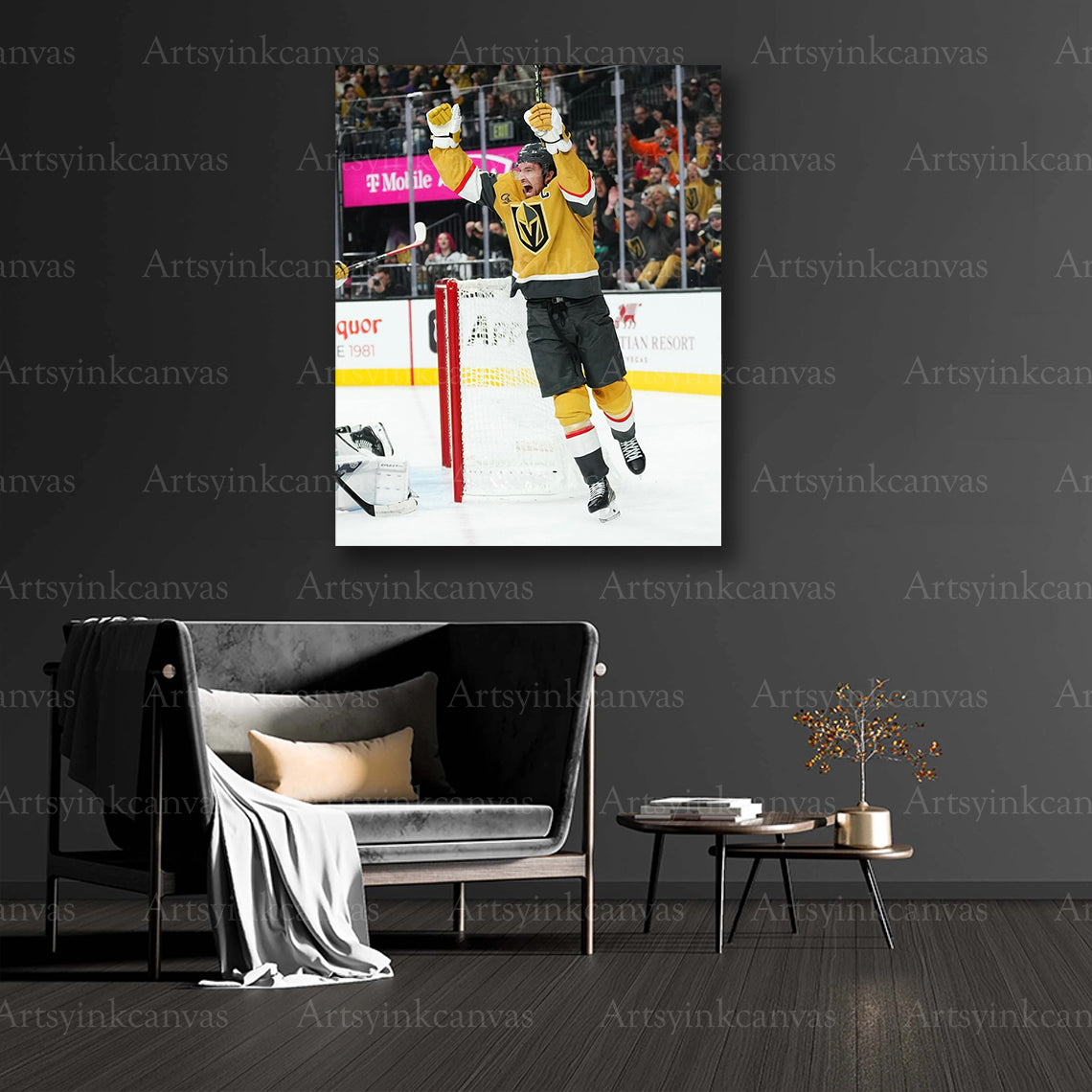 Vegas Golden Knights captain wall decor