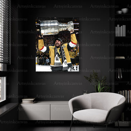 Vegas Golden Knights Stanley Cup wall decor