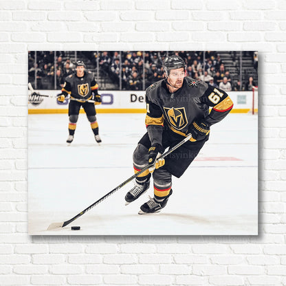 Mark Stone mid-game action canvas print