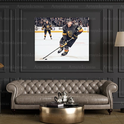 Premium Mark Stone skating canvas print