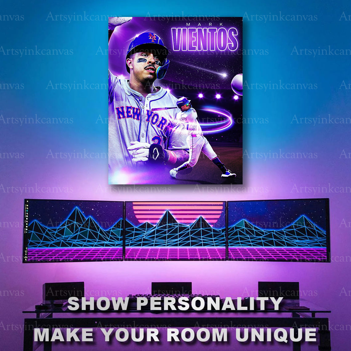 New York Mets Mark Vientos player artwork