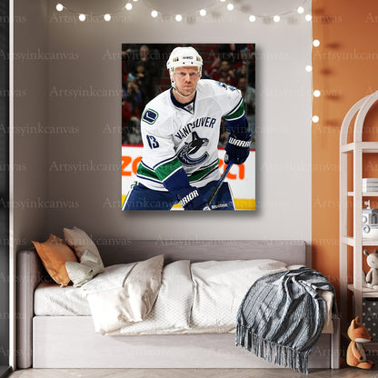 Premium Mats Sundin Vancouver Canucks canvas print