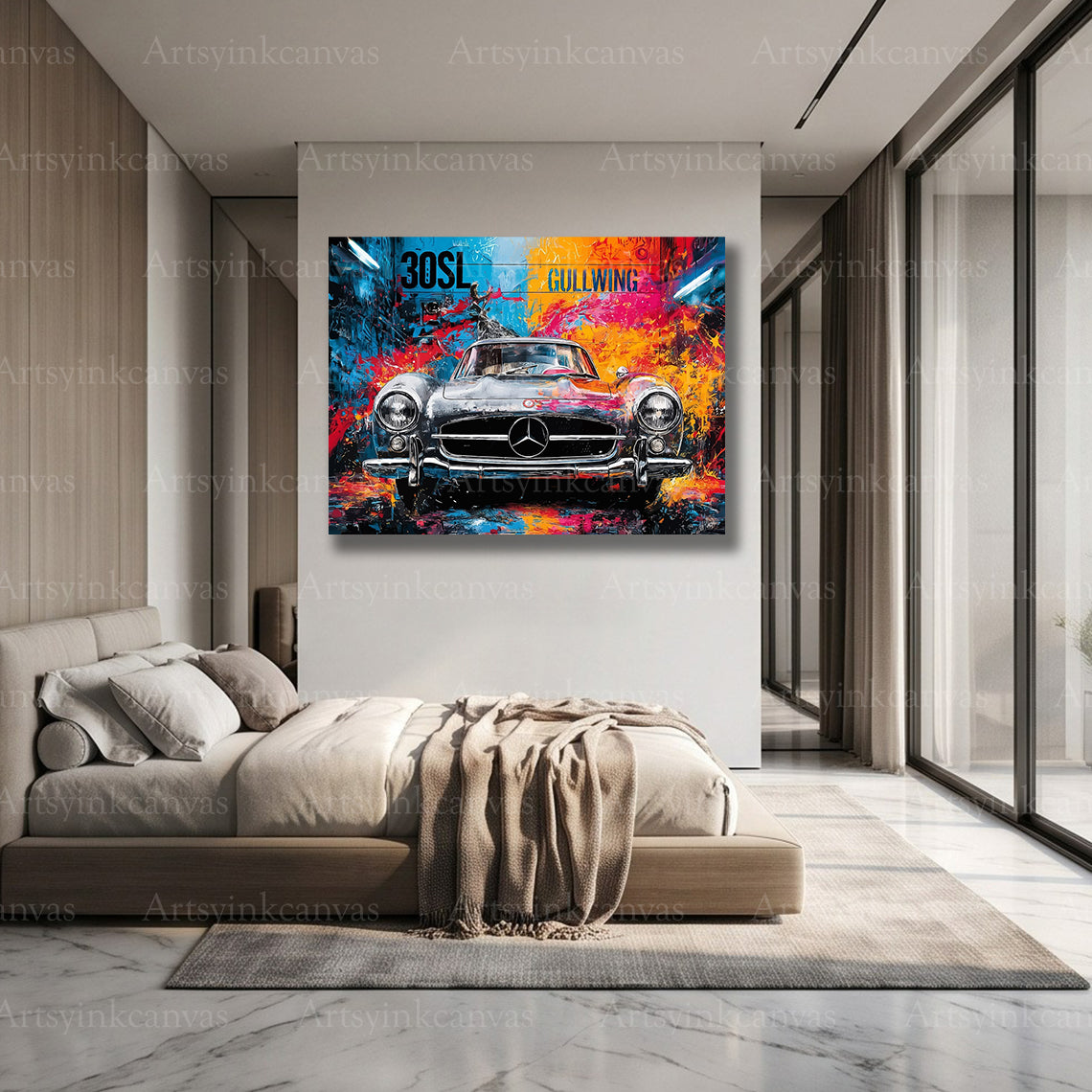 Premium Mercedes-Benz 300 SL wall art