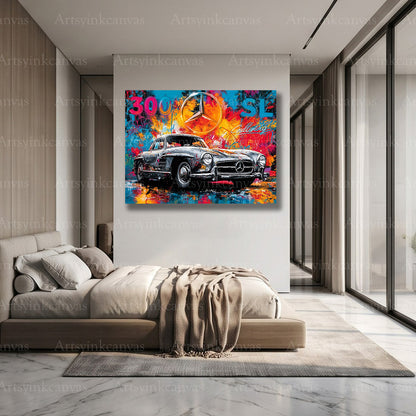 Premium Mercedes-Benz 300 SL wall art