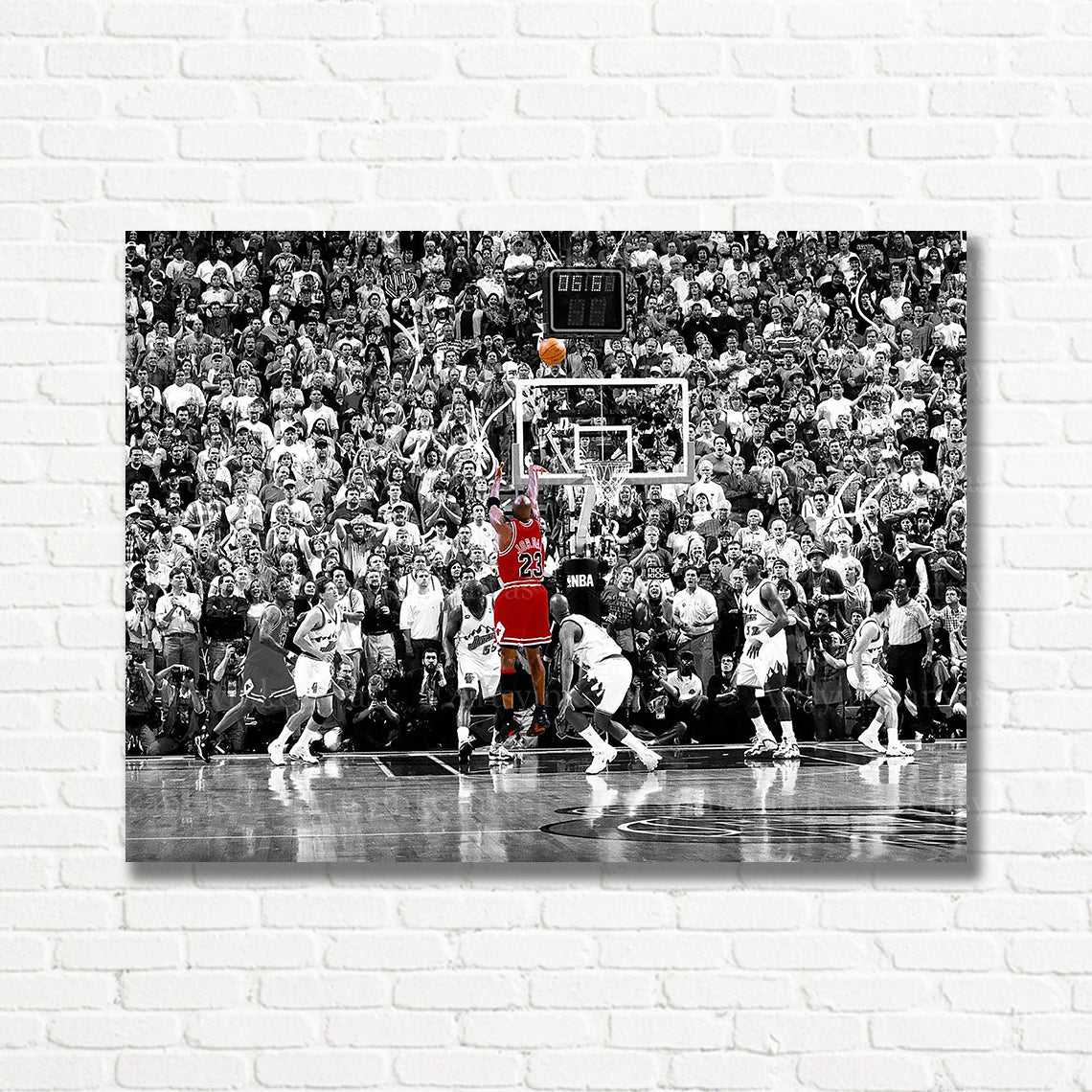 Michael Jordan basketball graffiti artwork for USA homes