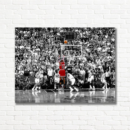 Michael Jordan basketball graffiti artwork for USA homes