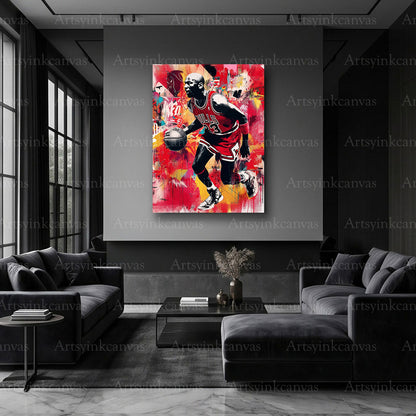 Michael Jordan basketball Flight Mode artwork