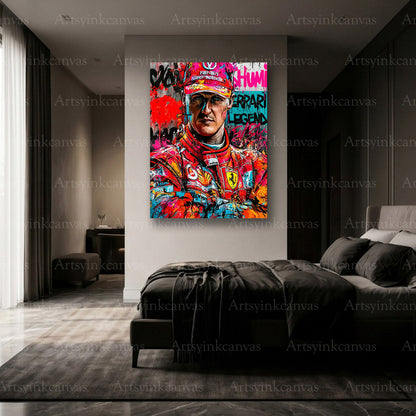 Premium Michael Schumacher F1 wall art