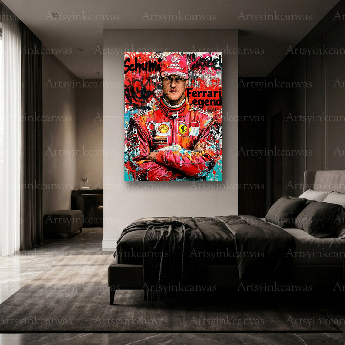 Premium Michael Schumacher F1 wall art