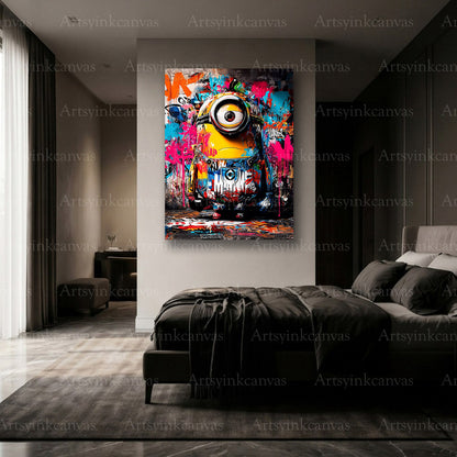 Premium Minion character wall art