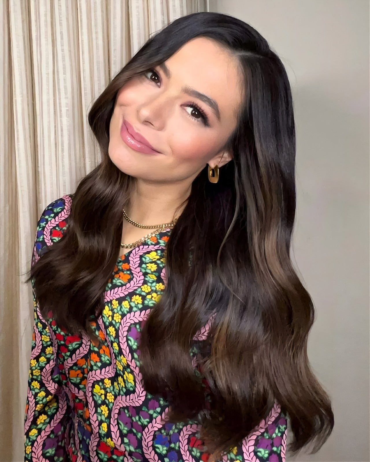 Miranda Cosgrove Hollywood Star premium canvas wall art portrait