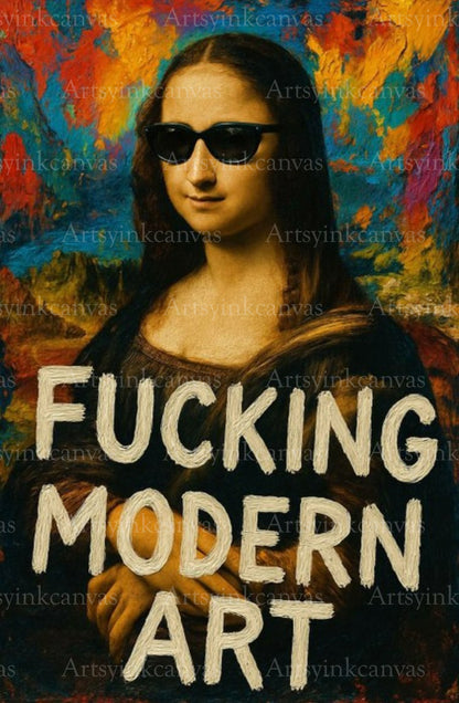 Mona Lisa classic fine art canvas wall art