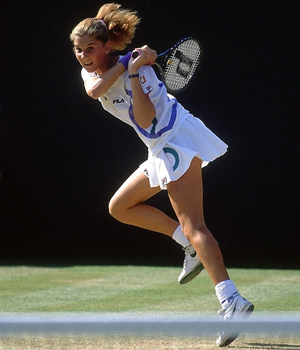 Monica Seles Grand Slam legacy canvas wall art