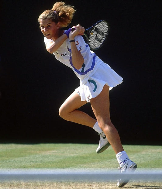 Monica Seles Grand Slam legacy canvas wall art