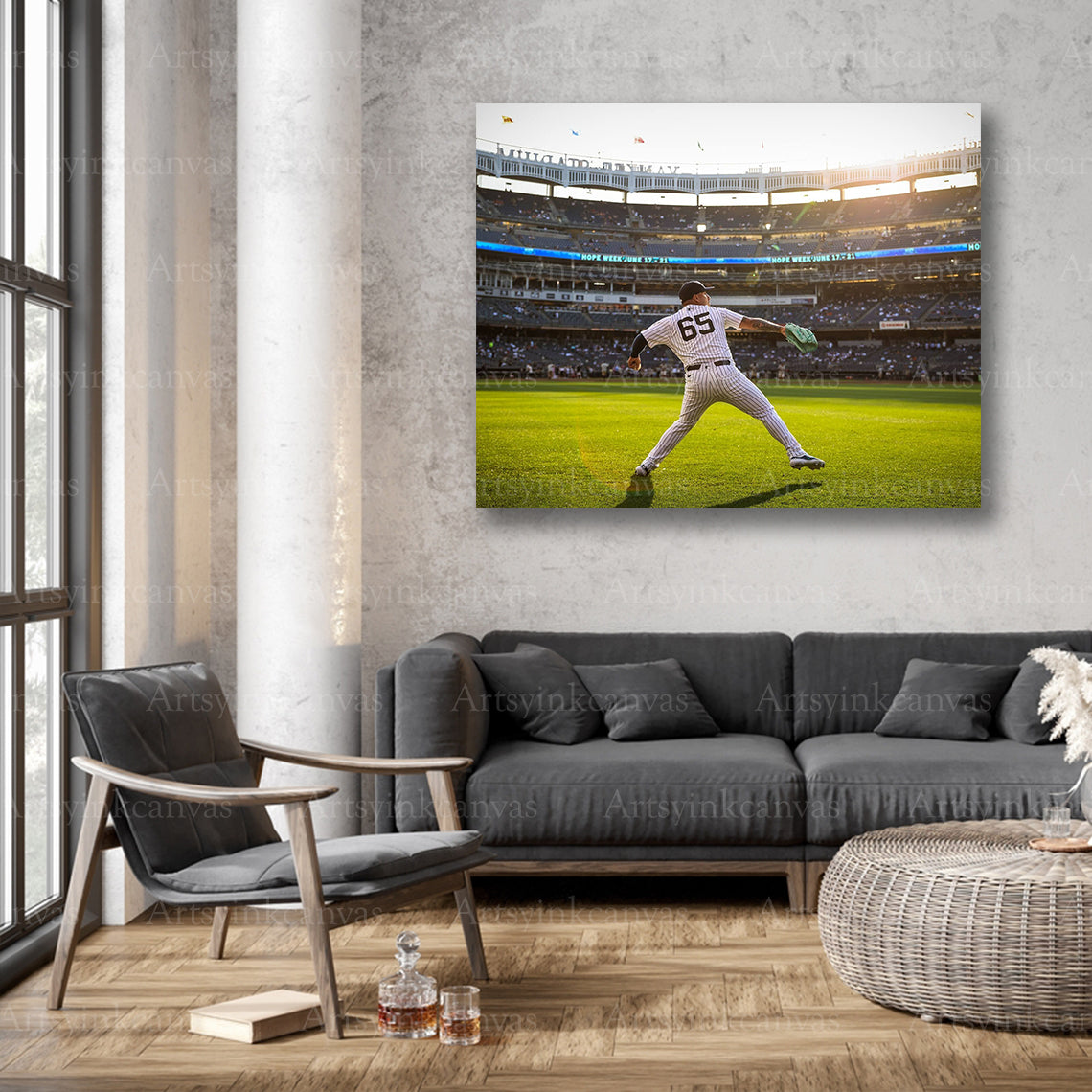 New York Yankees Nestor Cortes wall decor