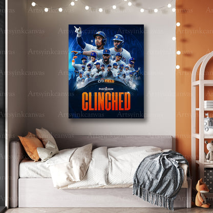 Premium Mets 2024 collage canvas art