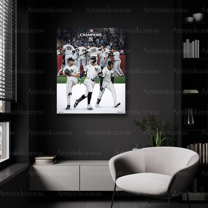 Yankees AL East Champions baseball wall decor