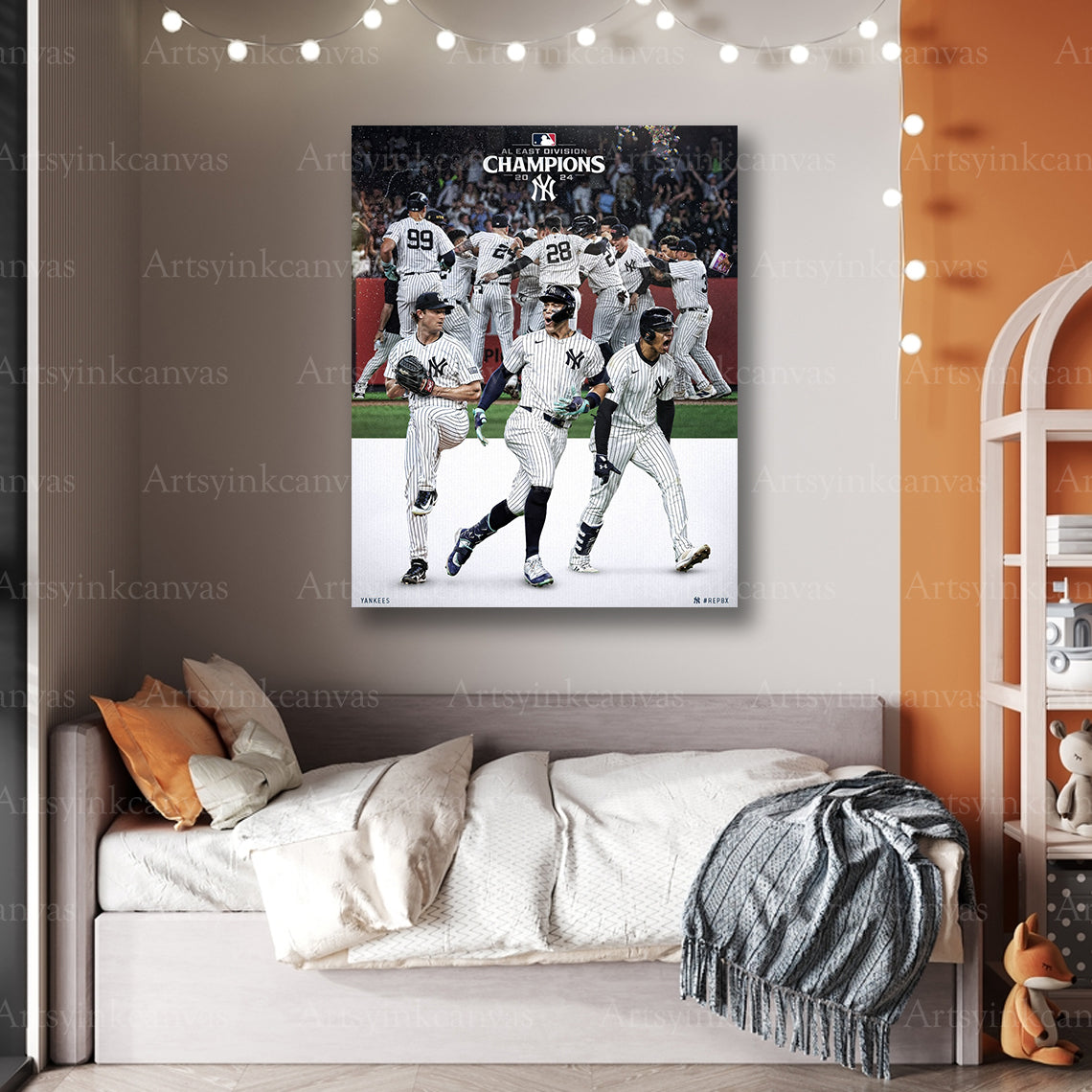 Premium Yankees championship canvas wall art