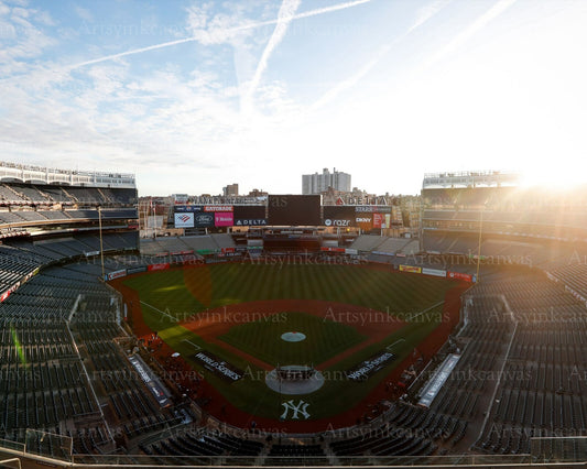 New York Yankees 2024 World Series Yankee Stadium canvas wall art
