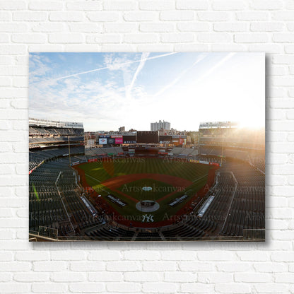 Yankees Yankee Stadium 2024 World Series canvas print