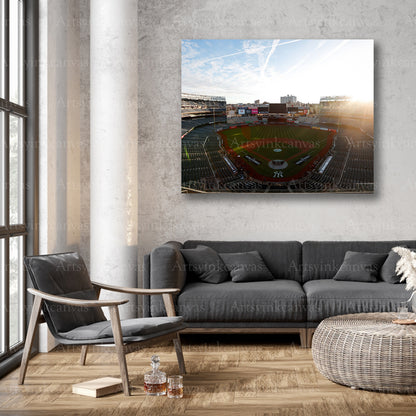 Yankee Stadium baseball wall decor