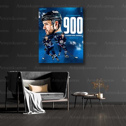 Nino Niederreiter collector collage canvas art