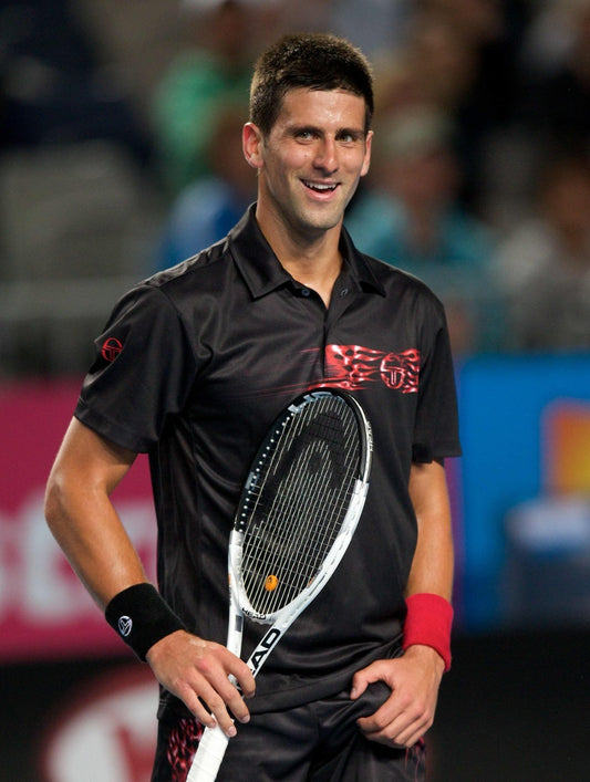 Novak Djokovic Grand Slam champion canvas wall art