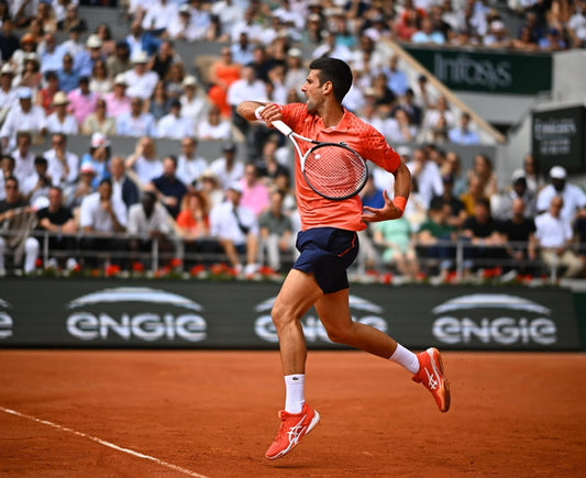 Novak Djokovic historic Grand Slam canvas wall art